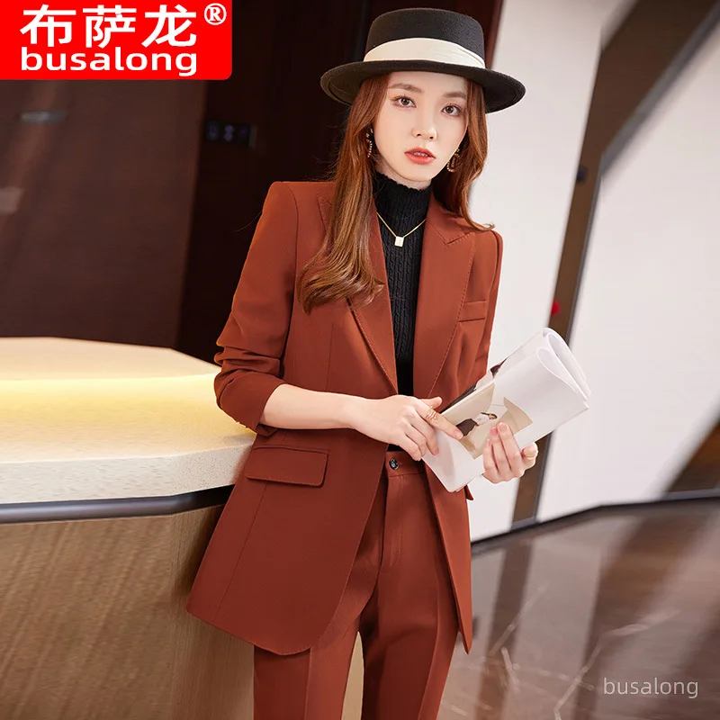 Autumn High Sense Suit Female 2022 New Business Business Temperament Fashion Tailored Suit Formal Suit Work Clothes Female
Autumn High Sense Suit Female 2022 New Business Business Temperament Fashion Tailored Suit Formal Suit Work Clothes Female