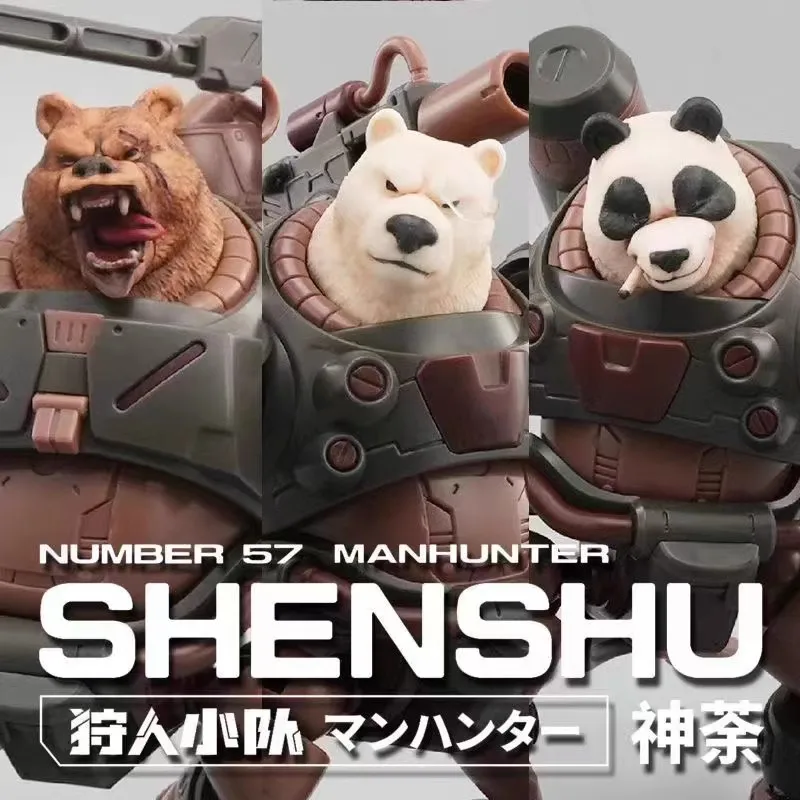 No.57 Puppet Armor Squad Shendu Hunter Squad Panda Polar Bear Mech Mahhunter shenshu fiftyseven1/24 Adhesive free Assembly Model
No.57 Puppet Armor Squad Shendu Hunter Squad Panda Polar Bear Mech Mahhunter shenshu fiftyseven1/24 Adhesive free Assembly Model