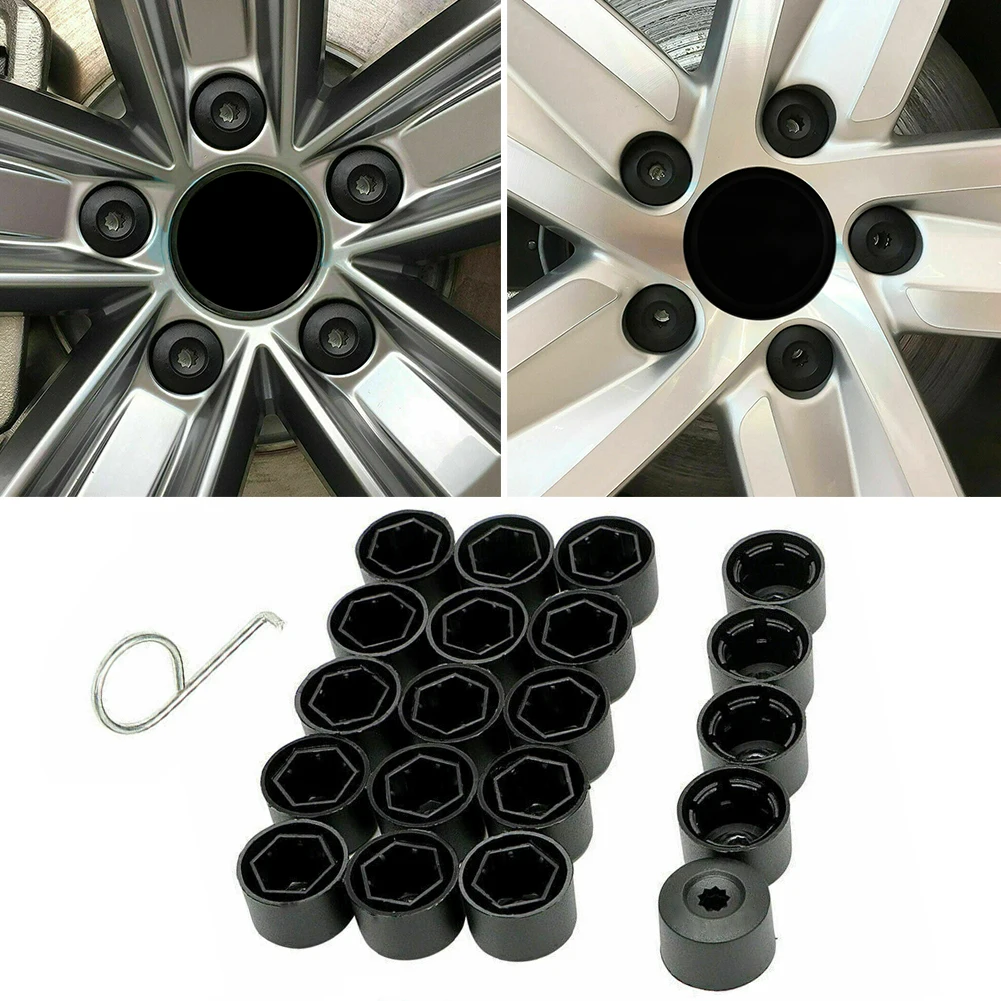 Plastic Black Set Of 20 For Golf Wheel Lug Nut Bolt Cover Black Cap OEM 1K06011739B9 Car Replace Part Car Accessories Durable
Plastic Black Set Of 20 For Golf Wheel Lug Nut Bolt Cover Black Cap OEM 1K06011739B9 Car Replace Part Car Accessories Durable