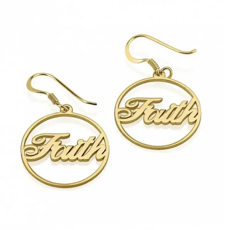 Custom Name Hoop Earrings Personalized Gold Color Stainless Steel For Earrings Women Letter Nameplate Circle Jewelry
Custom Name Hoop Earrings Personalized Gold Color Stainless Steel For Earrings Women Letter Nameplate Circle Jewelry