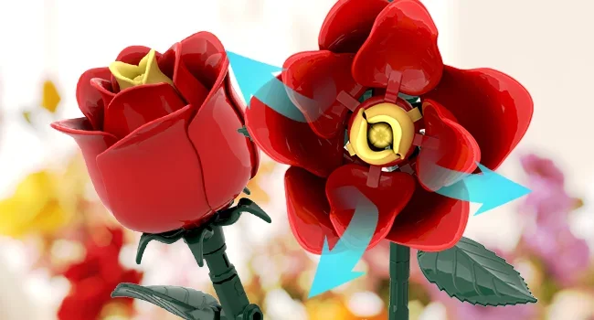 1278PCS Flower Bouquet Building Blocks Floral Model Bricks With Vase Ornaments Home Decoration DIY Toys For Kids Holiday Gifts 1278PCS Flower Bouquet Building Blocks Floral Model Bricks With Vase Ornaments Home Decoration DIY Toys For Kids Holiday Gifts