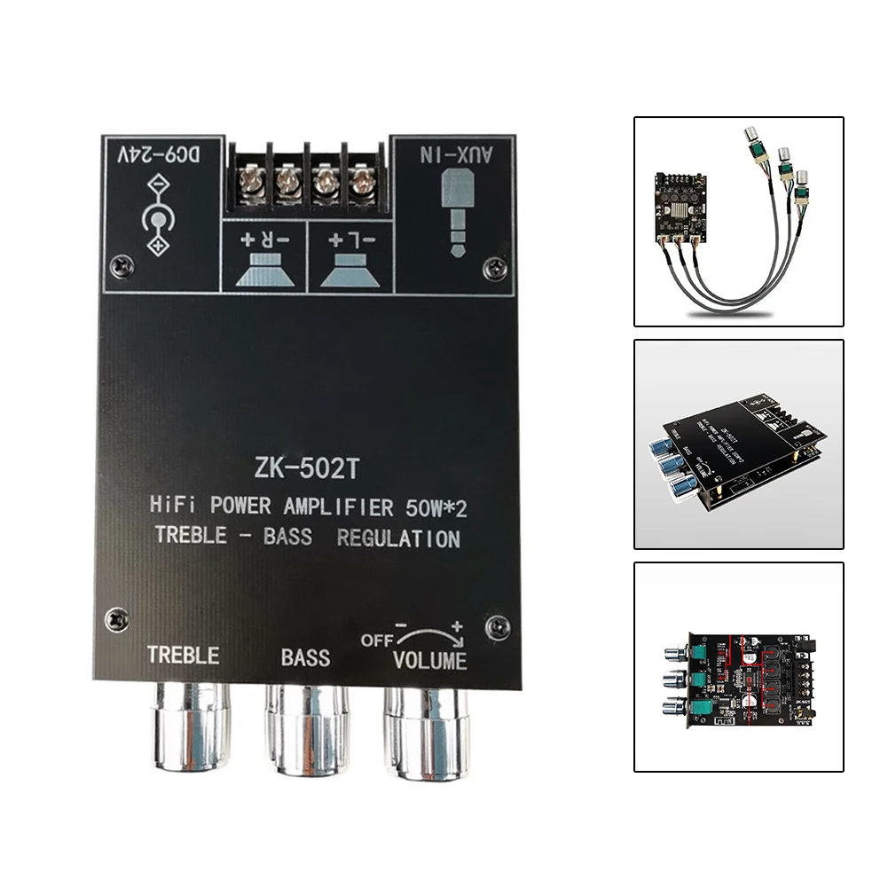 1set TPA3116D2 For Audio Board With Treble And Bass Control 50W*2 DC 9-24V 110*70*20 Mm Electrical Equipment Supplies
1set TPA3116D2 For Audio Board With Treble And Bass Control 50W*2 DC 9-24V 110*70*20 Mm Electrical Equipment Supplies