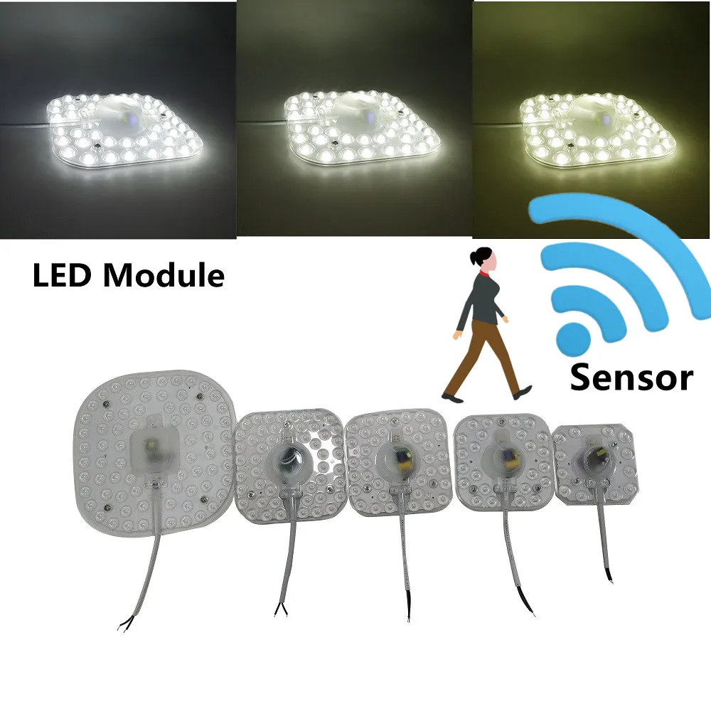 Sensor Celling Lamp Lighting Source AC110-220V 18W 24W 36W LED Panel Light LED Light Board Octopus Light Tube Replace Ceiling
Sensor Celling Lamp Lighting Source AC110-220V 18W 24W 36W LED Panel Light LED Light Board Octopus Light Tube Replace Ceiling