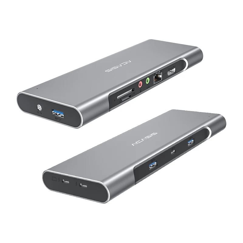 ACASIS 12 in 1 usb c hub To 4k Hd-mi Adapter With Vga Sd/tf Card Reader Pd Fast Charge Thunderbolt 3 Dock For Mac Pro
ACASIS 12 in 1 usb c hub To 4k Hd-mi Adapter With Vga Sd/tf Card Reader Pd Fast Charge Thunderbolt 3 Dock For Mac Pro