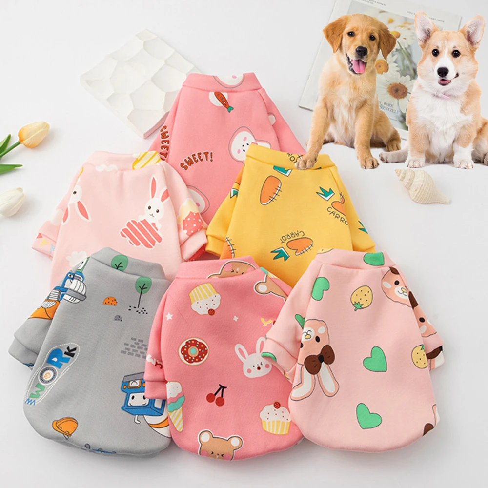 Warm Dog Pet Sweater Dog Shirt Autumn Winter Coat Plus Velvet Puppy Hoodie Cute Puppy Dog Vest Pet Clothes French Bull Dog
Warm Dog Pet Sweater Dog Shirt Autumn Winter Coat Plus Velvet Puppy Hoodie Cute Puppy Dog Vest Pet Clothes French Bull Dog