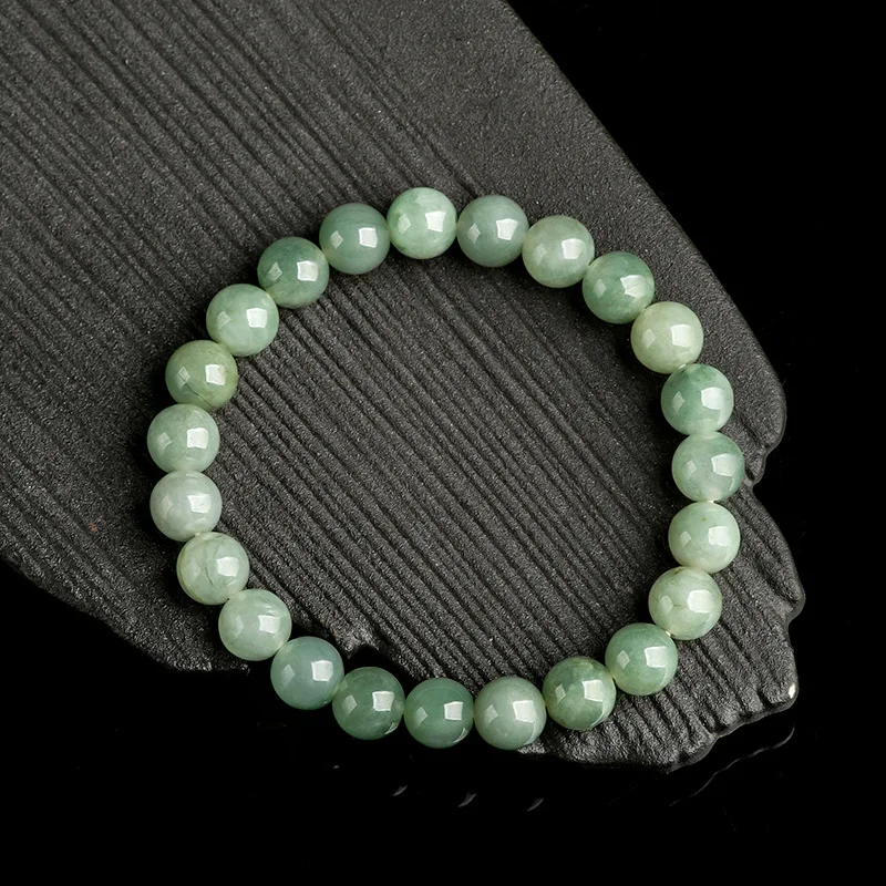 Genuine Natural Myanmar Jadeite 7mm Oil Green Bead Bracelet Glutinous Variety Jade Women's Hand String Jewelry Drop Shipping
Genuine Natural Myanmar Jadeite 7mm Oil Green Bead Bracelet Glutinous Variety Jade Women's Hand String Jewelry Drop Shipping
