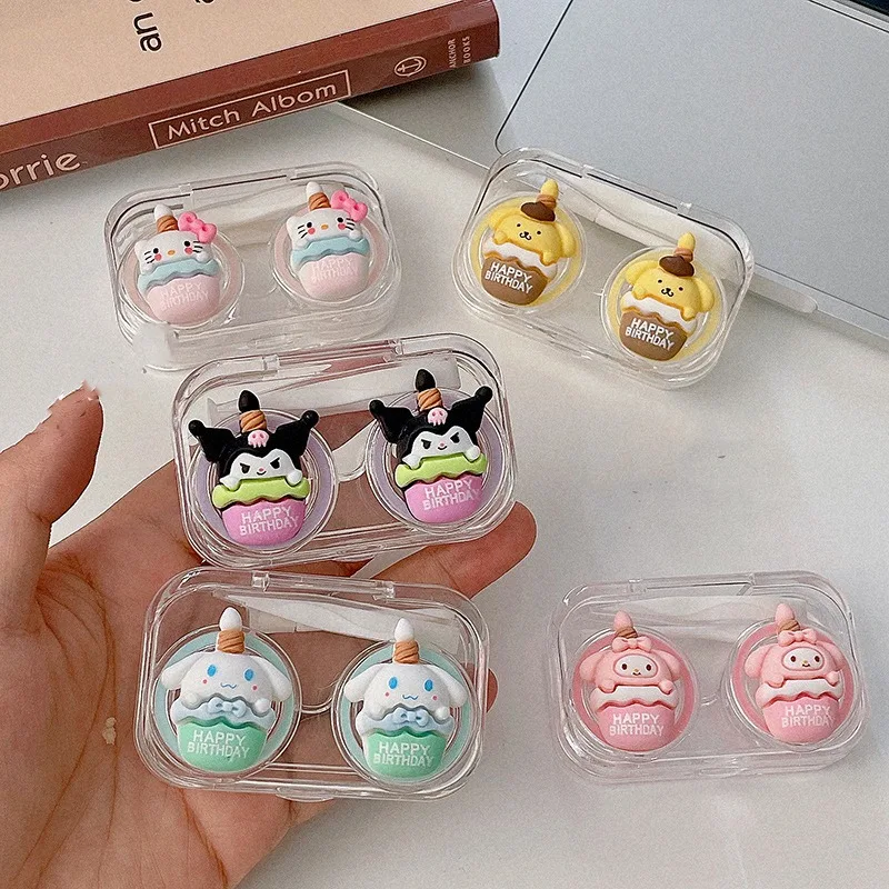 Kawaii Sanrio Hello Kitty Contact Lens Case Kuromi My Melody Portable Animes Mini Lenses Pupil Storage Box Glasses Travel Kit
Kawaii Sanrio Hello Kitty Contact Lens Case Kuromi My Melody Portable Animes Mini Lenses Pupil Storage Box Glasses Travel Kit