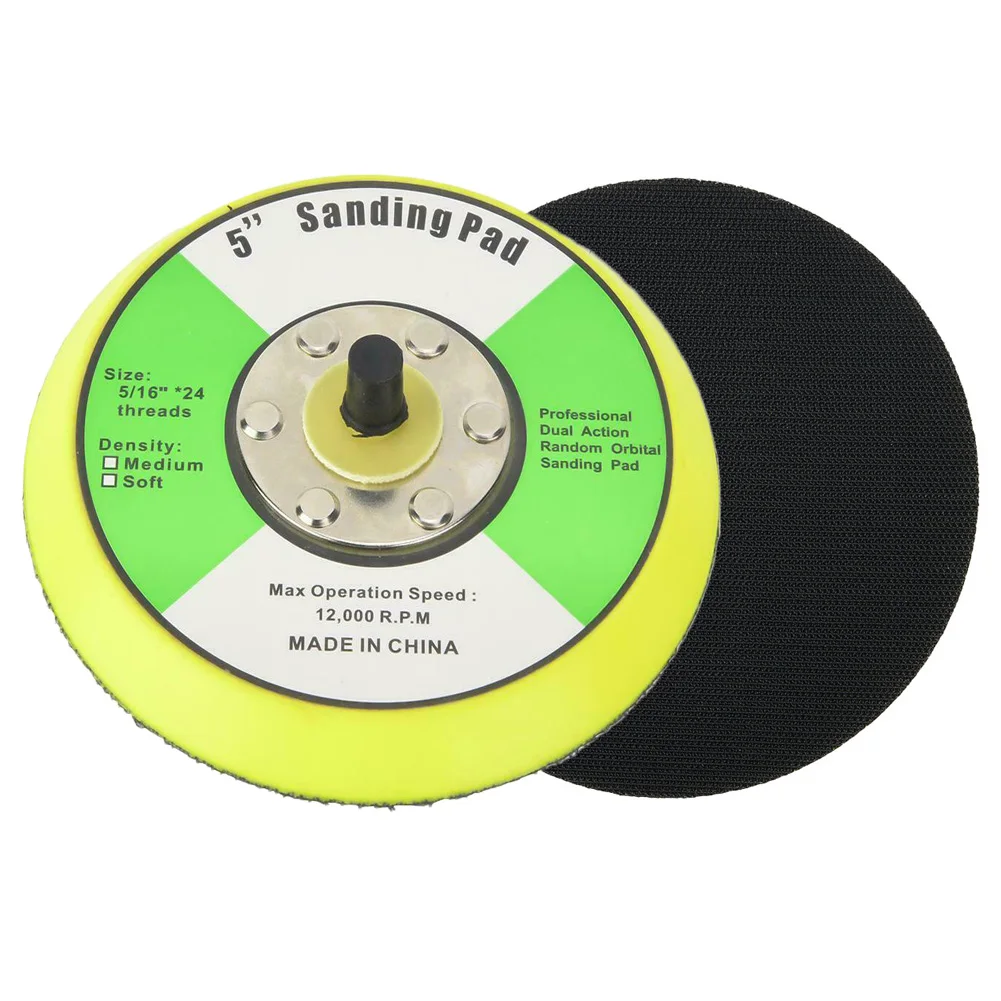 5inch 125mm DA Orbital Sanding Pad Polishing Plate Backing Pads Hook And Loop For Pneumatic Sander Bonnets Grinding Tool
5inch 125mm DA Orbital Sanding Pad Polishing Plate Backing Pads Hook And Loop For Pneumatic Sander Bonnets Grinding Tool