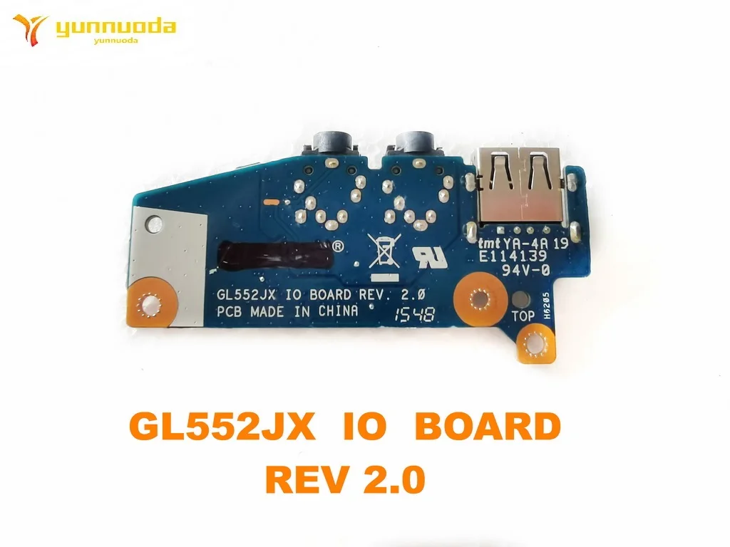 Оригинал для ASUS GL552JX Фотографическая плата GL552JX IO Плата REV 2,0 протестирована хорошая бесплатная доставка
Оригинал для ASUS GL552JX Фотографическая плата GL552JX IO Плата REV 2,0 протестирована хорошая бесплатная доставка