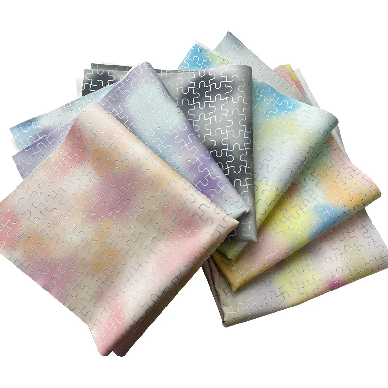 Colorful Cloud Puzzle Faux Leather Sheets PU Fabric for Leather Earrings Bows Handbag Sewing DIY Crafts Making 30*135cm
Colorful Cloud Puzzle Faux Leather Sheets PU Fabric for Leather Earrings Bows Handbag Sewing DIY Crafts Making 30*135cm