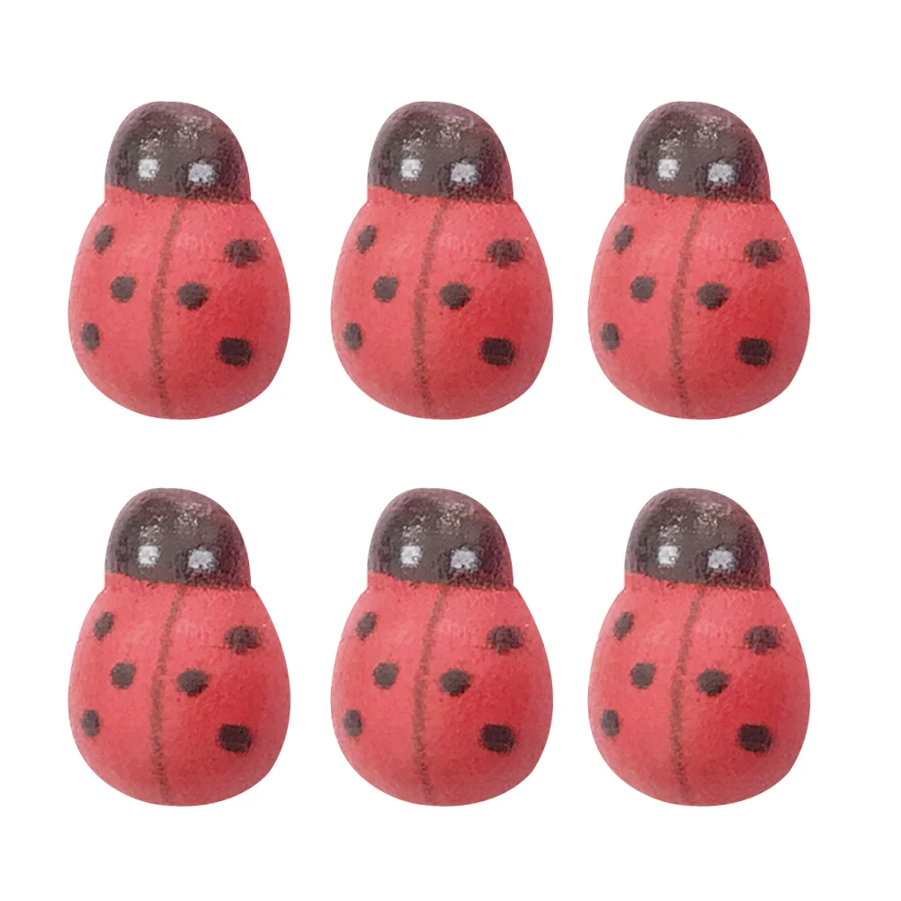 200 Pcs Simulation Insects Mini Wooden Ornament Micro Landscape Decor Bamboo Ladybugs
200 Pcs Simulation Insects Mini Wooden Ornament Micro Landscape Decor Bamboo Ladybugs