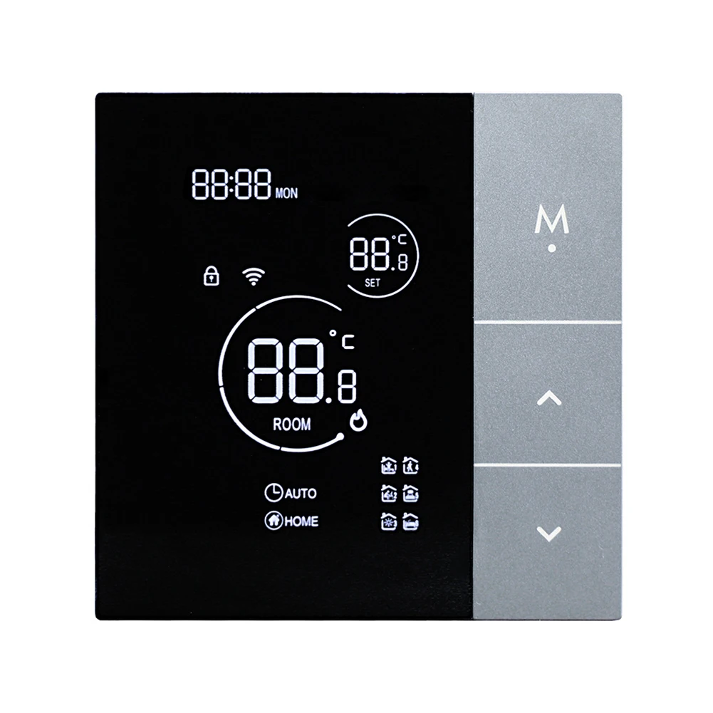 WiFi Thermostat Temperature Controller Intelligence Warm Controller Water Heating Electric Heating Wall Mount Boiler Thermostat
WiFi Thermostat Temperature Controller Intelligence Warm Controller Water Heating Electric Heating Wall Mount Boiler Thermostat