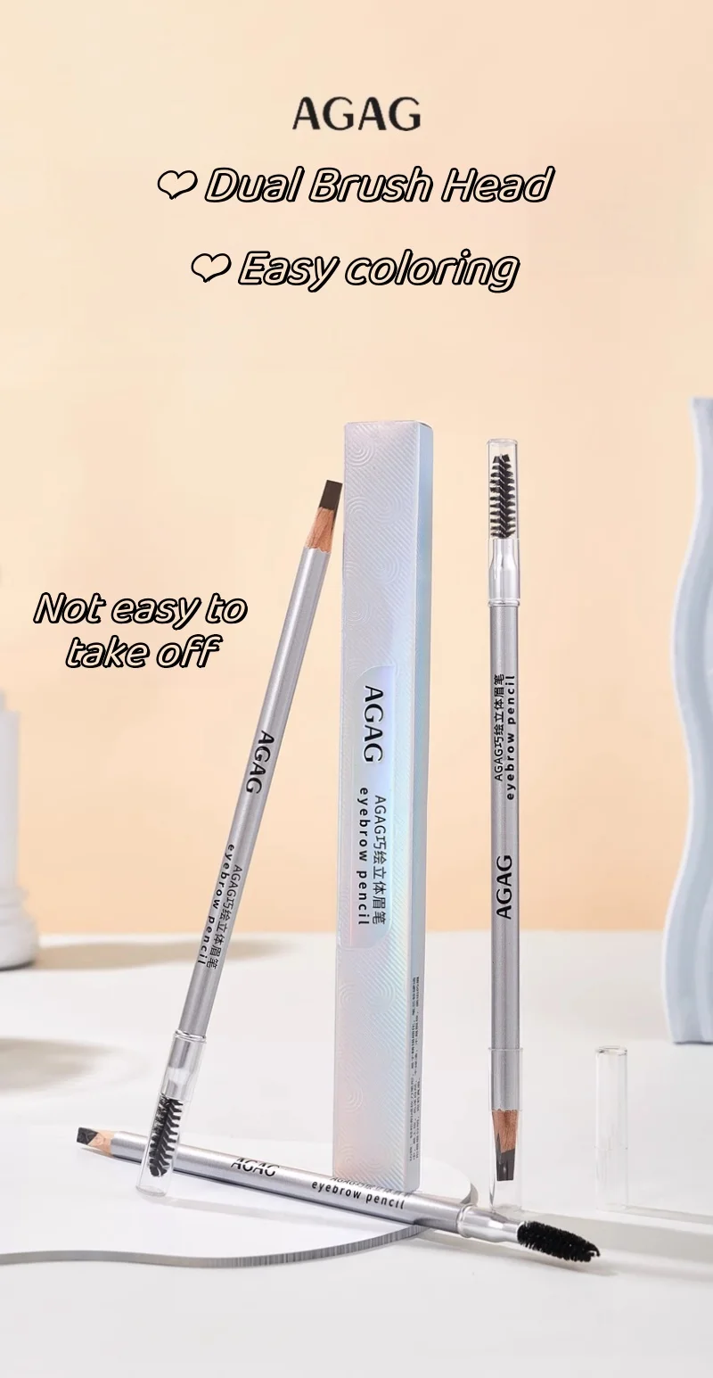 Hard Eyebrow Pen Brow Enhancers Pencil Waterproof Easy To Wear Long Lasting Eye Brow Definer Eyes Makeup Applicator Beauty Tool 7 Sb601a1095db540bf81ad6c11aba3e9a18