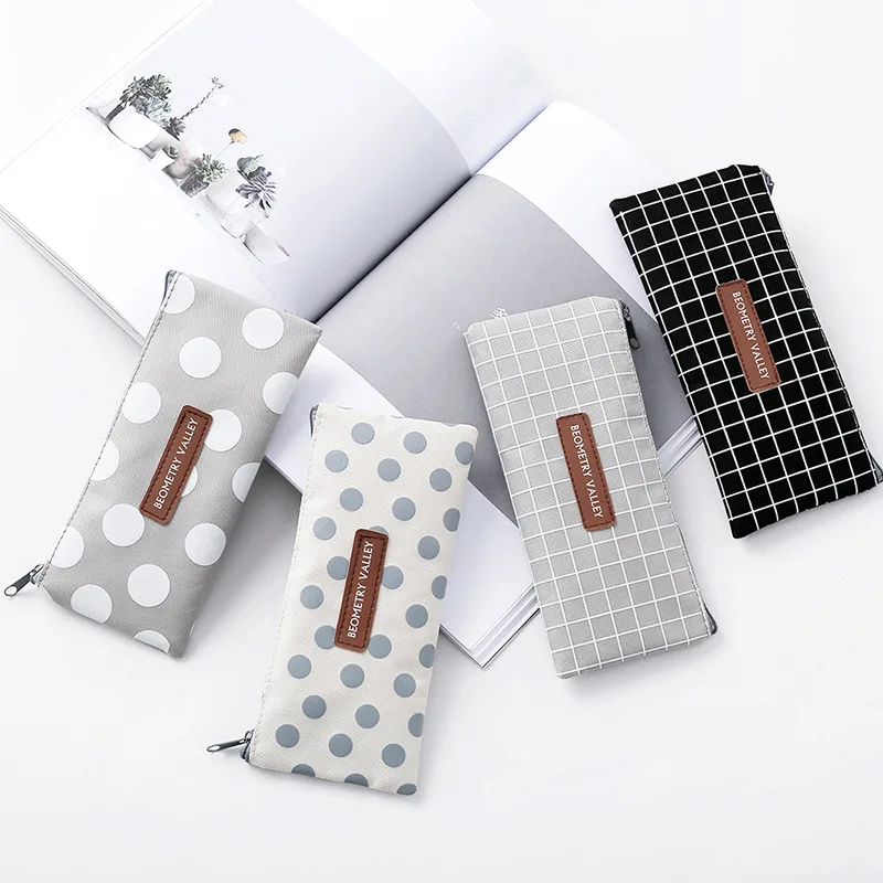 Canvas Pencil Case for School Kawaii Simple Big Capacity Pencilcase Pen Bag Pencil Box Students Pencils Writing Stationery Pouch
Canvas Pencil Case for School Kawaii Simple Big Capacity Pencilcase Pen Bag Pencil Box Students Pencils Writing Stationery Pouch