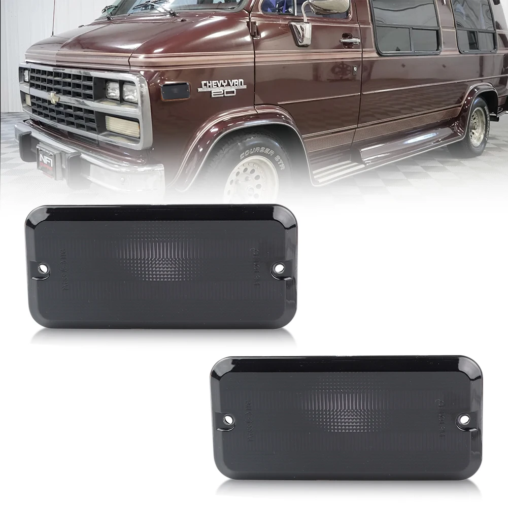 أضواء العلامات الجانبية الخلفية والأمامية أضواء خلفية لسيارة شيفروليه G10 G20 G30 P20 P30 GMC G1500 G2500 G3500 P2500 P3500 فان 5 أضواء العلامات الجانبية الخلفية والأمامية أضواء خلفية لسيارة شيفروليه G10 G20 G30 P20 P30 GMC G1500 G2500 G3500 P2500 P3500 فان