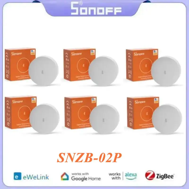 SONOFF SNZB 02P eWeLink умный дом гаджеты ZigBee датчик температуры воздуха датчик влажности термометр Alexa Google Assistant
SONOFF SNZB 02P eWeLink умный дом гаджеты ZigBee датчик температуры воздуха датчик влажности термометр Alexa Google Assistant