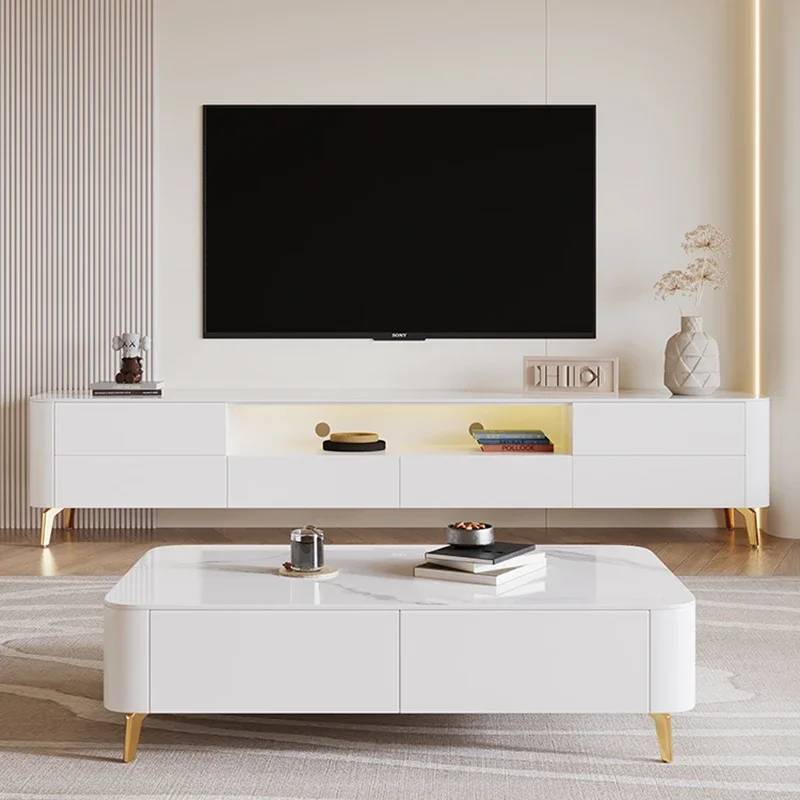 

Modern Entertainment Tv Cabinet Mobile Coffee Tables Living Room Tv Stands Display Cabinet Muebles De Madera Home Furniture