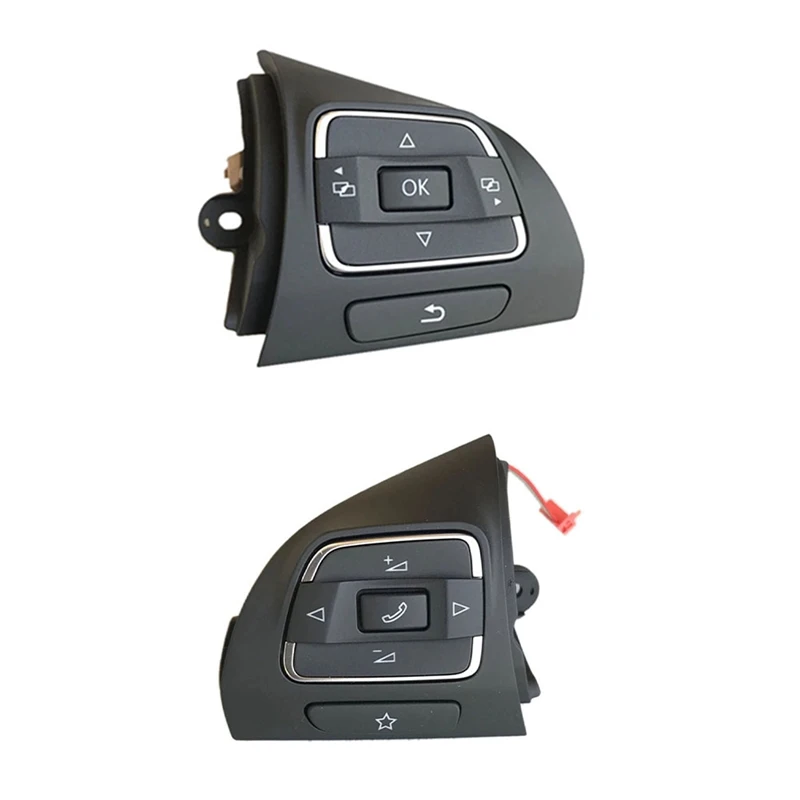 Car Side MFD Steering Wheel Buttons Switch For Golf MK6 Tiguan Jetta MK6 EOS 5C0959537A/5C0959538B
Car Side MFD Steering Wheel Buttons Switch For Golf MK6 Tiguan Jetta MK6 EOS 5C0959537A/5C0959538B