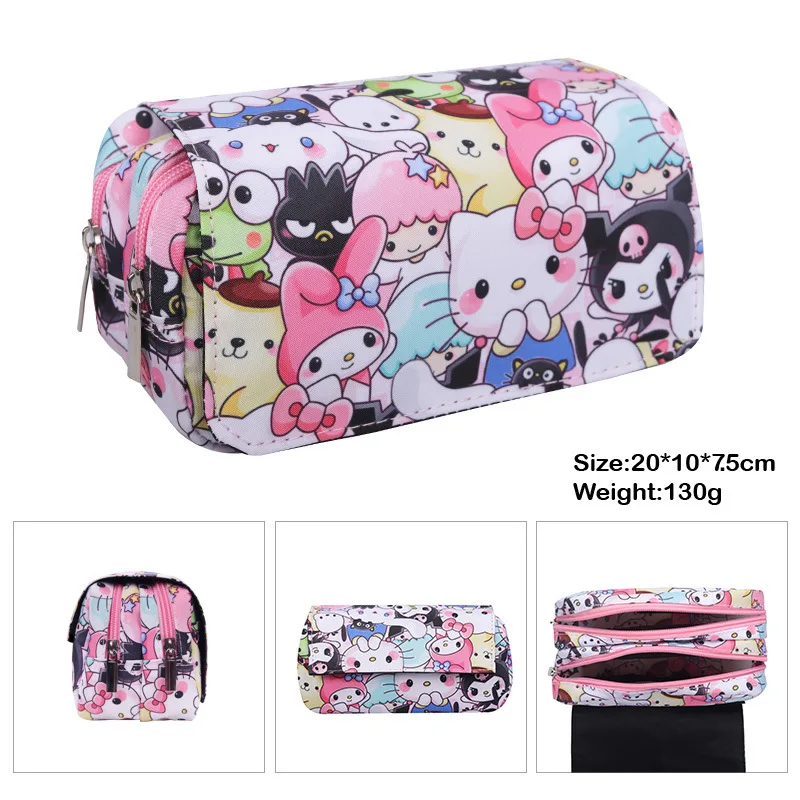 Новинка 2024, Детская сумка для карандашей с принтом Kuromi Cinnamoroll Hello Kitty, сумка для начальной школы, коробка для карандашей, лучший подарок для детей
Новинка 2024, Детская сумка для карандашей с принтом Kuromi Cinnamoroll Hello Kitty, сумка для начальной школы, коробка для карандашей, лучший подарок для детей
