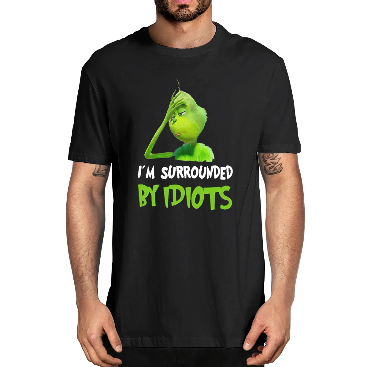 100% Cotton I'm Surrounded By Idiots Funny Unisex High Quality Men's Novelty T-Shirt Women Casual Streetwear Fashion Soft Tee
100% Cotton I'm Surrounded By Idiots Funny Unisex High Quality Men's Novelty T-Shirt Women Casual Streetwear Fashion Soft Tee