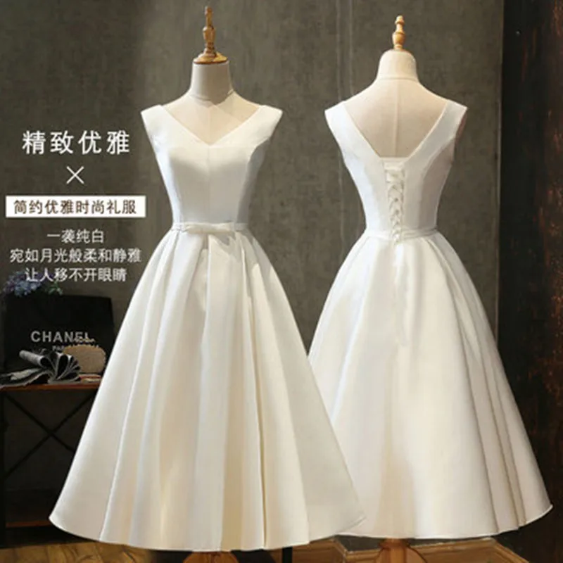 

FNBQ-0804#Evening Dress Short Black Ball Gown Party Prom Dresses Ball Gown Girls Ballet Birthday Cocktail Dresses Ivory White