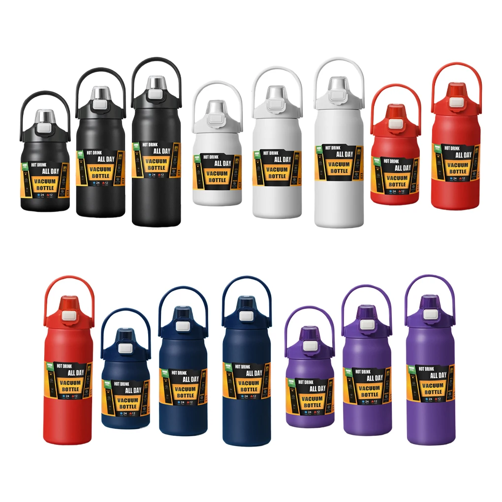 Портативный термос из нержавеющей стали, 800/1200/1500 мл 
Портативный термос из нержавеющей стали, 800/1200/1500 мл