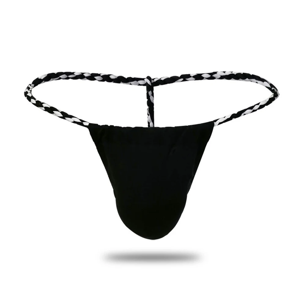 Sexy Underwear For Men Thongs Paper Rope Solid Color Cotton Lingerie Thong Man T-Back G-String Pouch Underpants Panties
Sexy Underwear For Men Thongs Paper Rope Solid Color Cotton Lingerie Thong Man T-Back G-String Pouch Underpants Panties