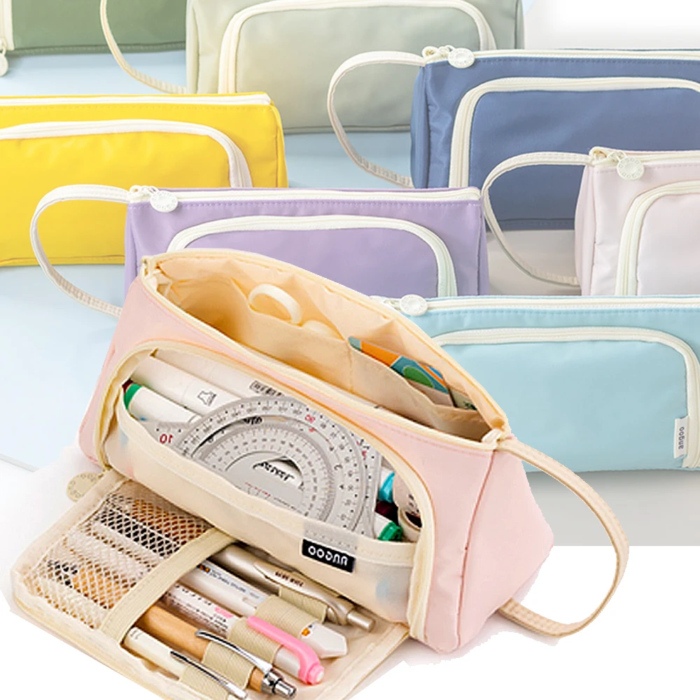 Macaroon Big Capacity Pencil Case Canvas Storage Pouch Kawaii Pen Case Bag School Office Organizer for Girls Student Stationery
Macaroon Big Capacity Pencil Case Canvas Storage Pouch Kawaii Pen Case Bag School Office Organizer for Girls Student Stationery