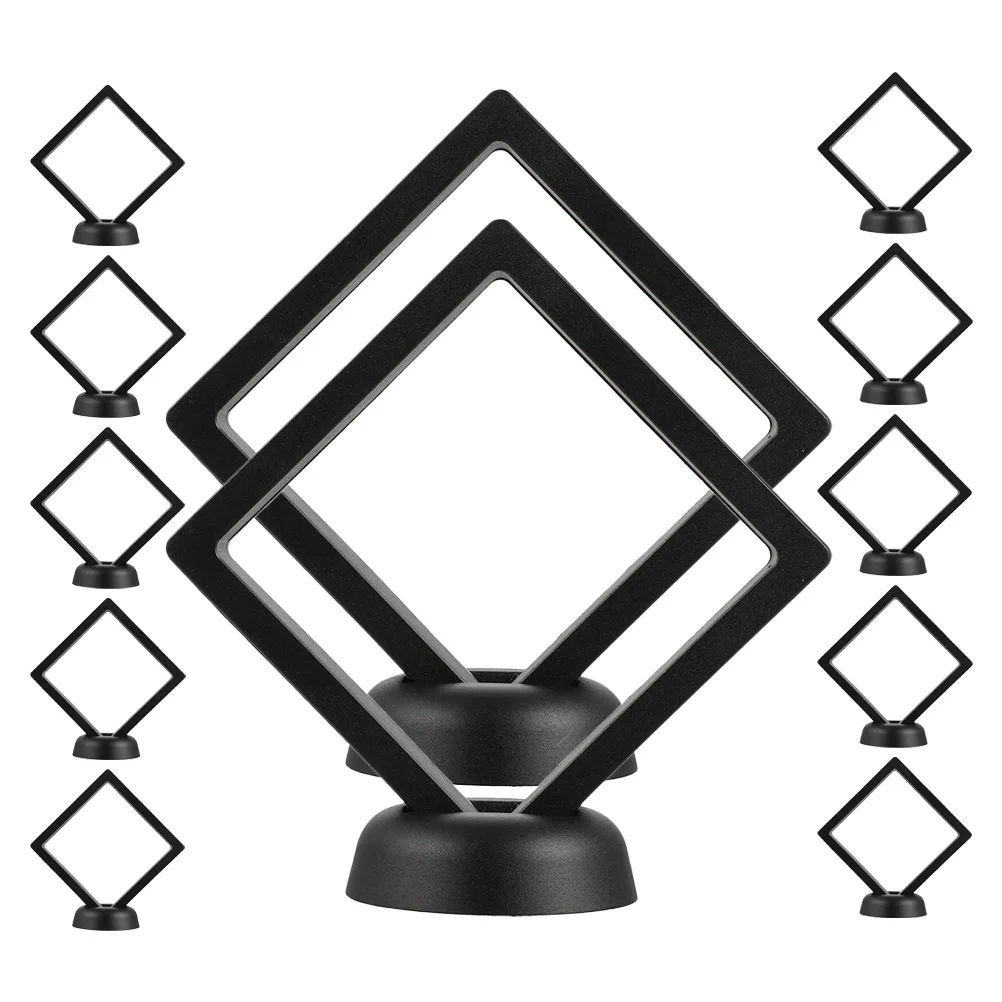 12 Pcs Suspension Ring Box Floating Display Holder Cases Shelf Jewelry Clear Film Round for
12 Pcs Suspension Ring Box Floating Display Holder Cases Shelf Jewelry Clear Film Round for