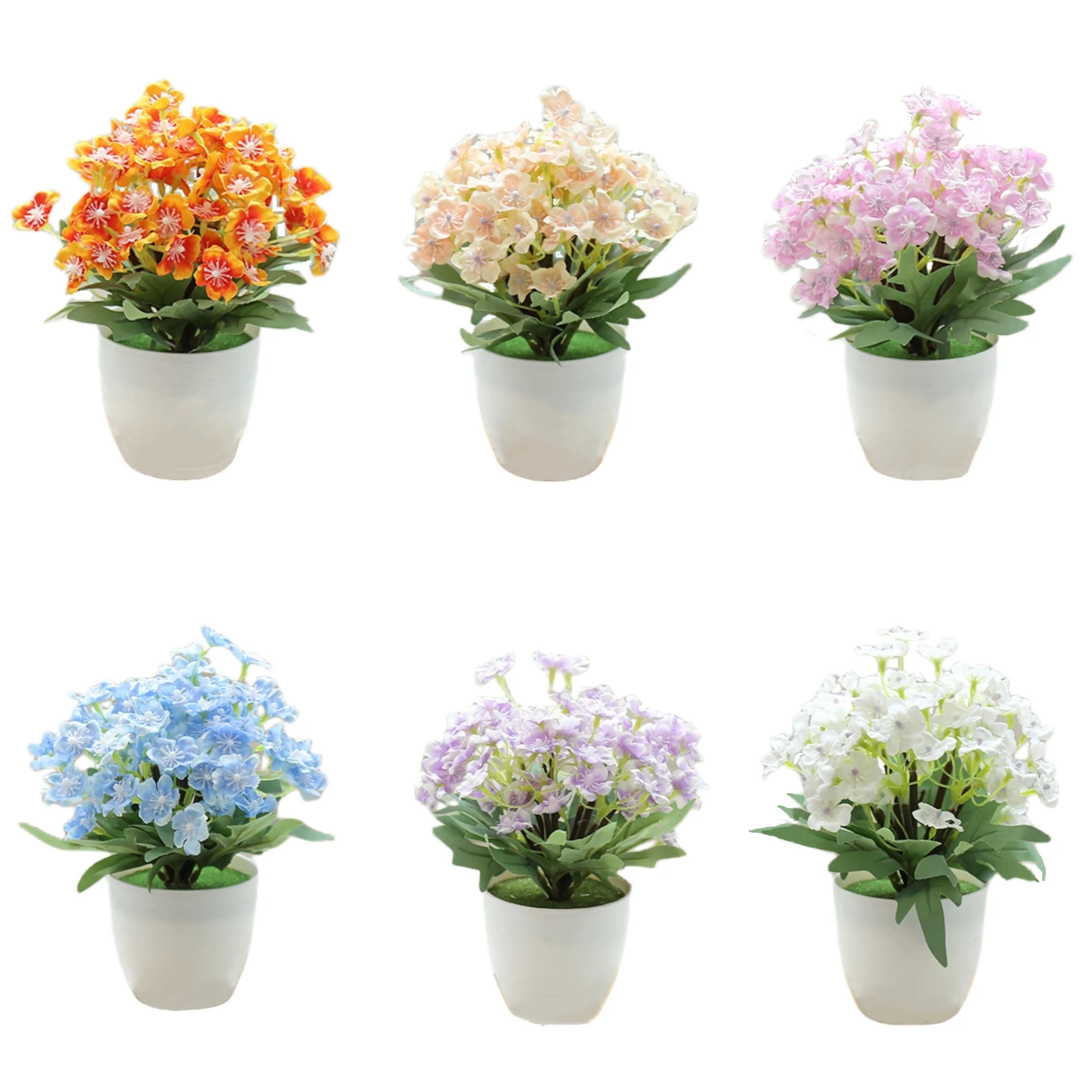 Artificial Flowers Potted Fake Plant Bonsai Simulated Botanical Flowers Garden Courtyard Party Wedding Shop Home Decor Flower
Artificial Flowers Potted Fake Plant Bonsai Simulated Botanical Flowers Garden Courtyard Party Wedding Shop Home Decor Flower