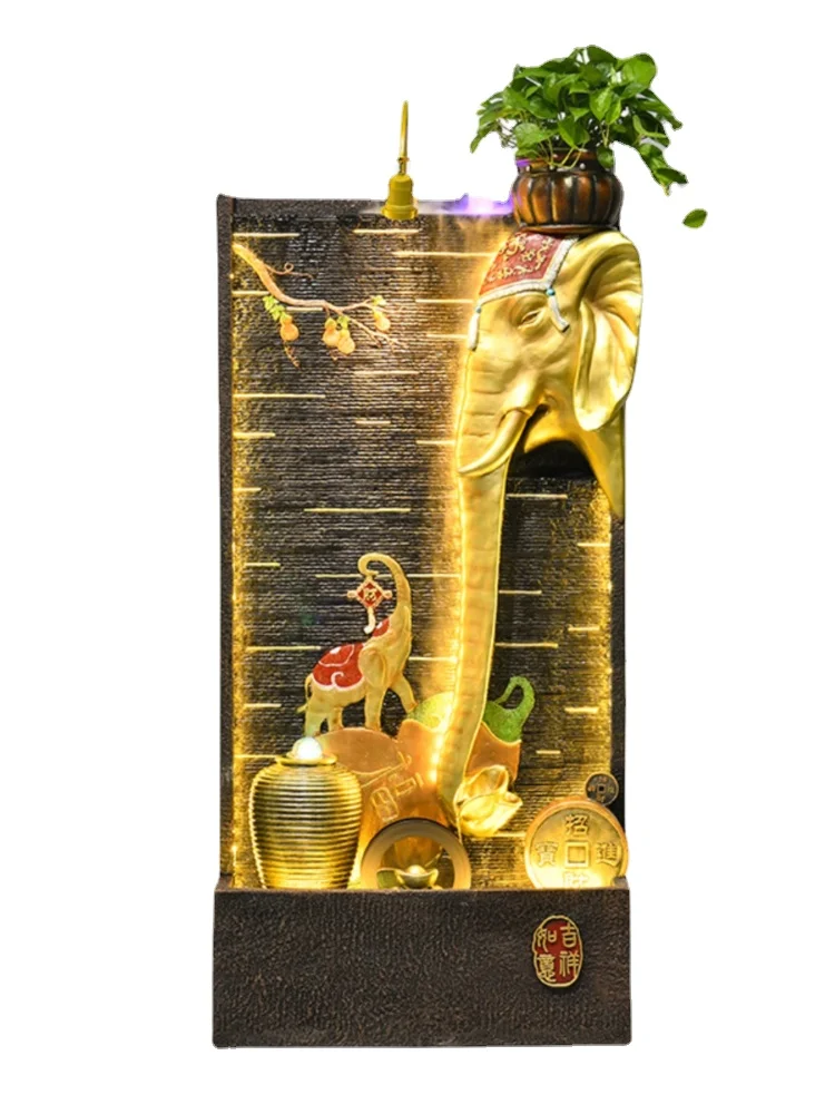 Yy Elephant Flowing Water Lucky Decoration Living Room Entrance Floor Fountain Circulating Waterscape
Yy Elephant Flowing Water Lucky Decoration Living Room Entrance Floor Fountain Circulating Waterscape