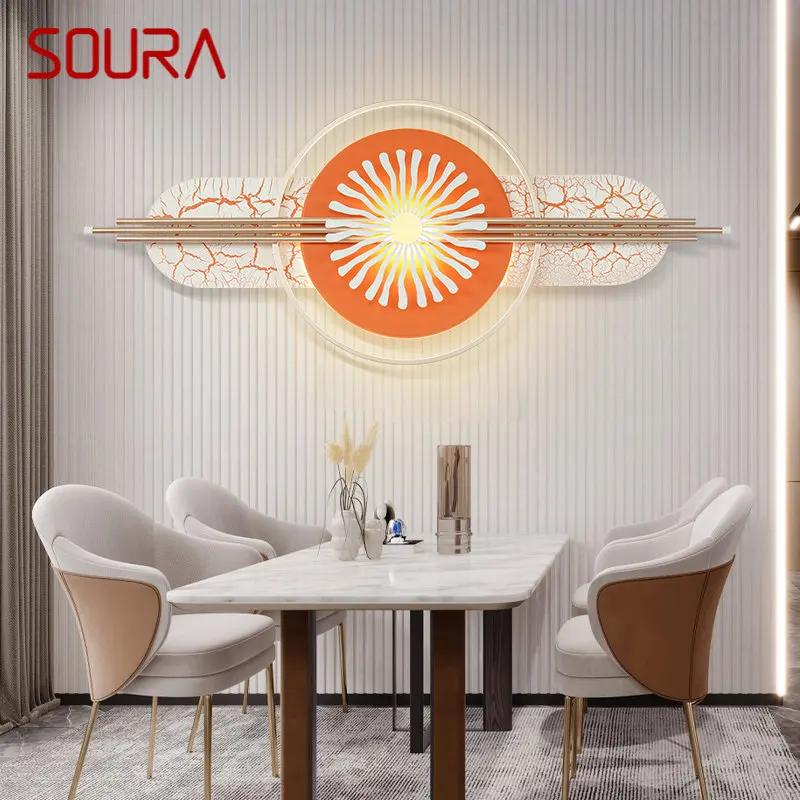SOURA Contemporary Wall Picture Fixture LED 3 Colors Creative Indoor Sconce Light Decor for Home Living Room Bedroom
SOURA Contemporary Wall Picture Fixture LED 3 Colors Creative Indoor Sconce Light Decor for Home Living Room Bedroom