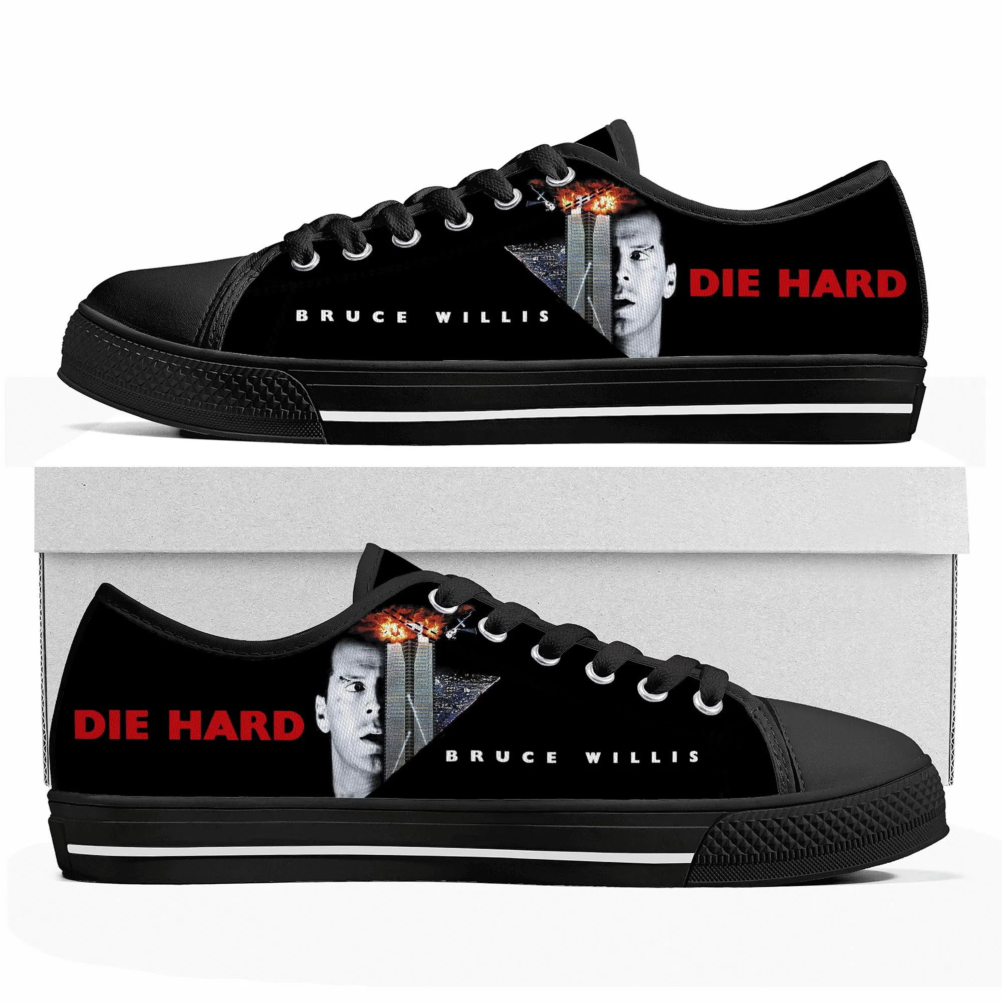 Die Hard Bruce Willis Low Top Sneakers Mens Womens Teenager Canvas High Quality Sneaker Casual Custom Made Shoes Customize Shoe
Die Hard Bruce Willis Low Top Sneakers Mens Womens Teenager Canvas High Quality Sneaker Casual Custom Made Shoes Customize Shoe