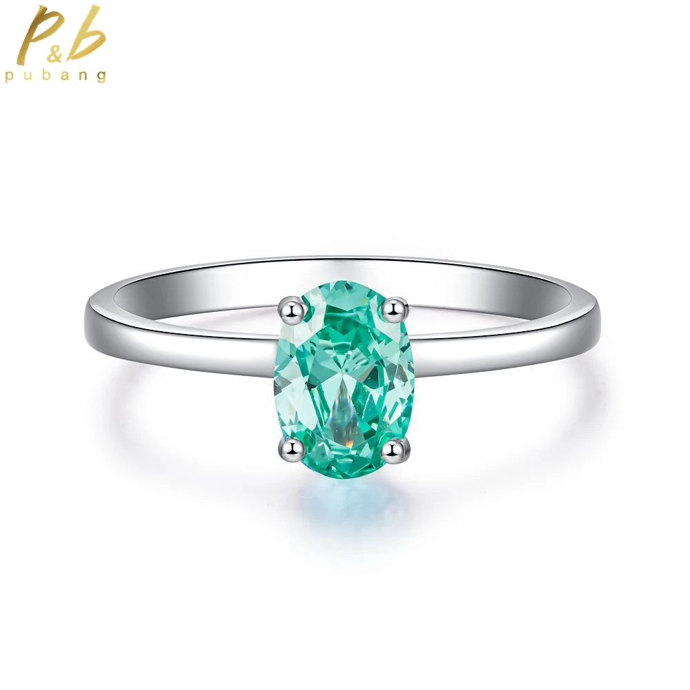 PuBang Fine Jewelry Simple Diamond Ring Solid 925 Sterling Silver Sapphire Created Moissanite for Women Party Gift Drop Shipping
PuBang Fine Jewelry Simple Diamond Ring Solid 925 Sterling Silver Sapphire Created Moissanite for Women Party Gift Drop Shipping