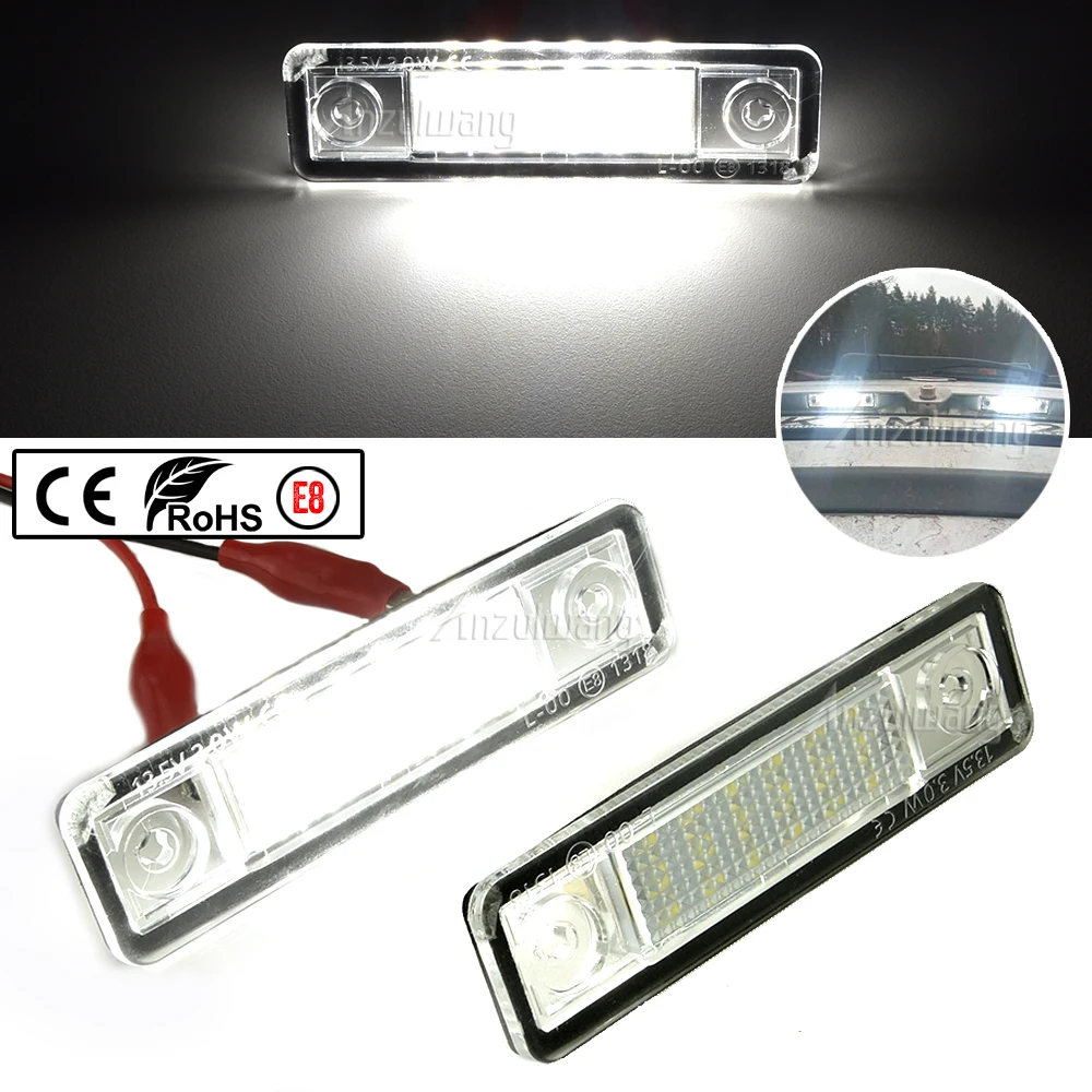 

For Opel Corsa Vectra B Astra F G Omega A B Zafira A Signum LED No Error Canbus Car License Plate Light Number Auto Warning Lamp