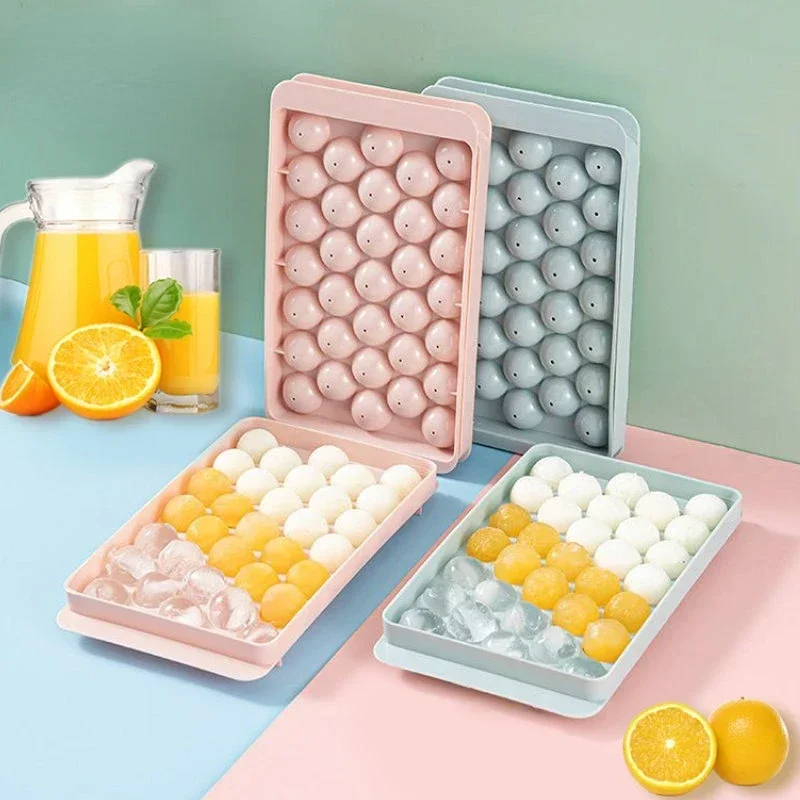 Round Ice Cube Mold Cube Tray Food Grade Cube Making Mold Cream Party Whiskey Cold Drink Kitchen Gadgets Pp Mold
Round Ice Cube Mold Cube Tray Food Grade Cube Making Mold Cream Party Whiskey Cold Drink Kitchen Gadgets Pp Mold