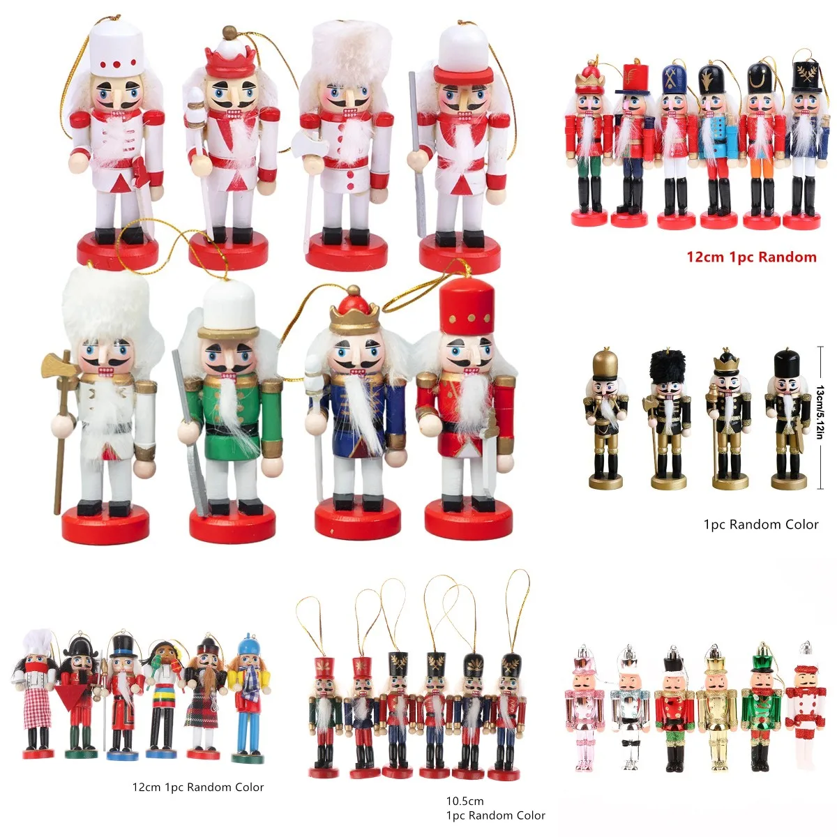 1Pc Nutcracker Puppet Soldier Ornaments Christmas Pendant Decoration Cartoon Soldier Doll Desktop Ornament Home Decoration
1Pc Nutcracker Puppet Soldier Ornaments Christmas Pendant Decoration Cartoon Soldier Doll Desktop Ornament Home Decoration