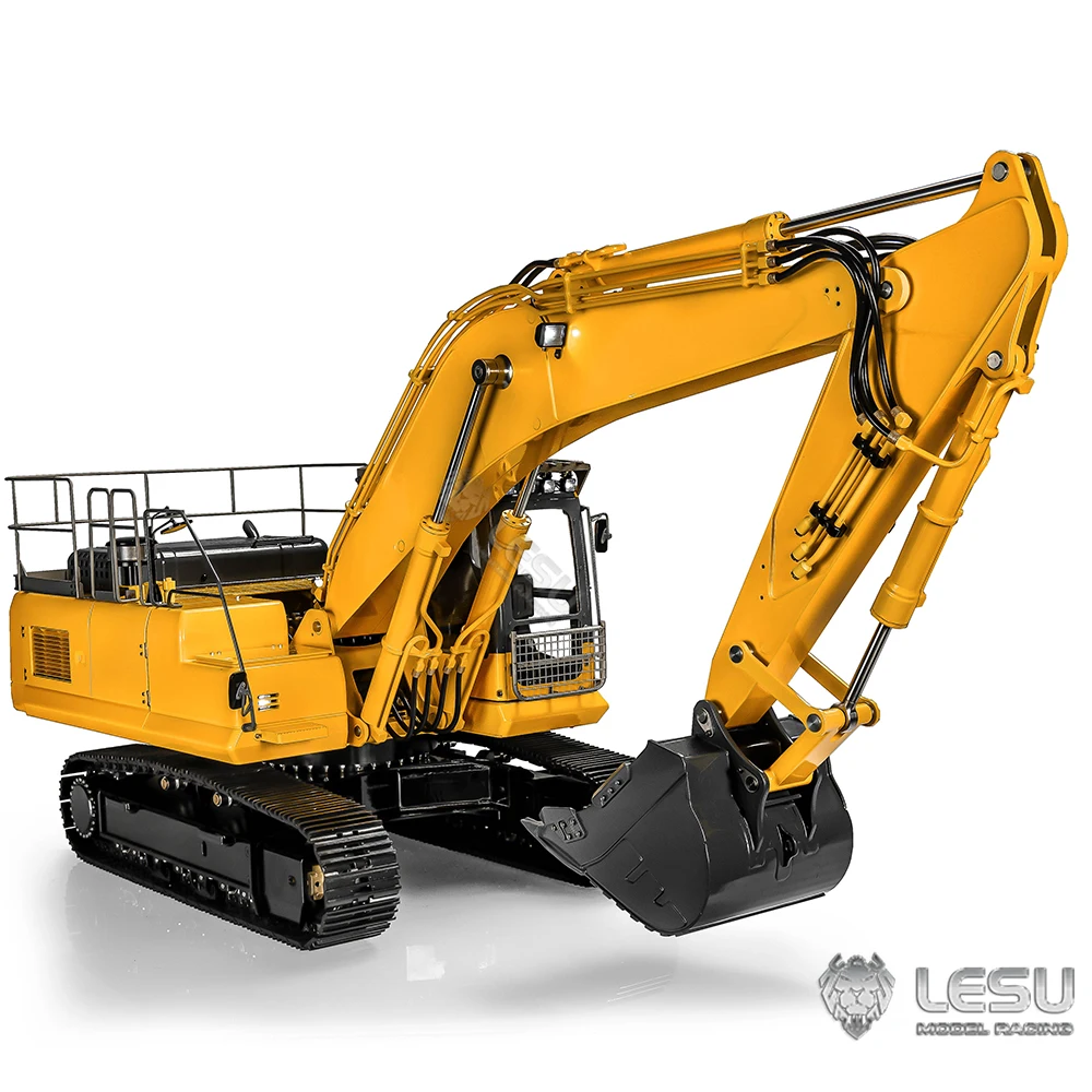 1/14 LESU Tracked Hydraulic RC Excavator AC360 Black Tracks Metal Electric Digger Painted Assembled Remoted Light System Toys
1/14 LESU Tracked Hydraulic RC Excavator AC360 Black Tracks Metal Electric Digger Painted Assembled Remoted Light System Toys
