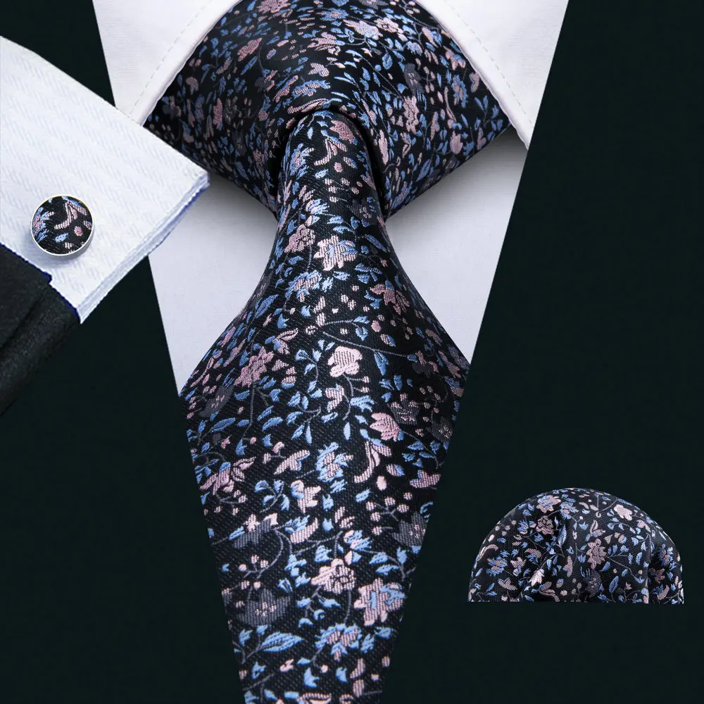 Designer Silk Ties for Men Pink Teal Blue Floral Gold Purple Green Black Silver Necktie Set Wedding Gift Gravata Barry·Wang 5036
Designer Silk Ties for Men Pink Teal Blue Floral Gold Purple Green Black Silver Necktie Set Wedding Gift Gravata Barry·Wang 5036