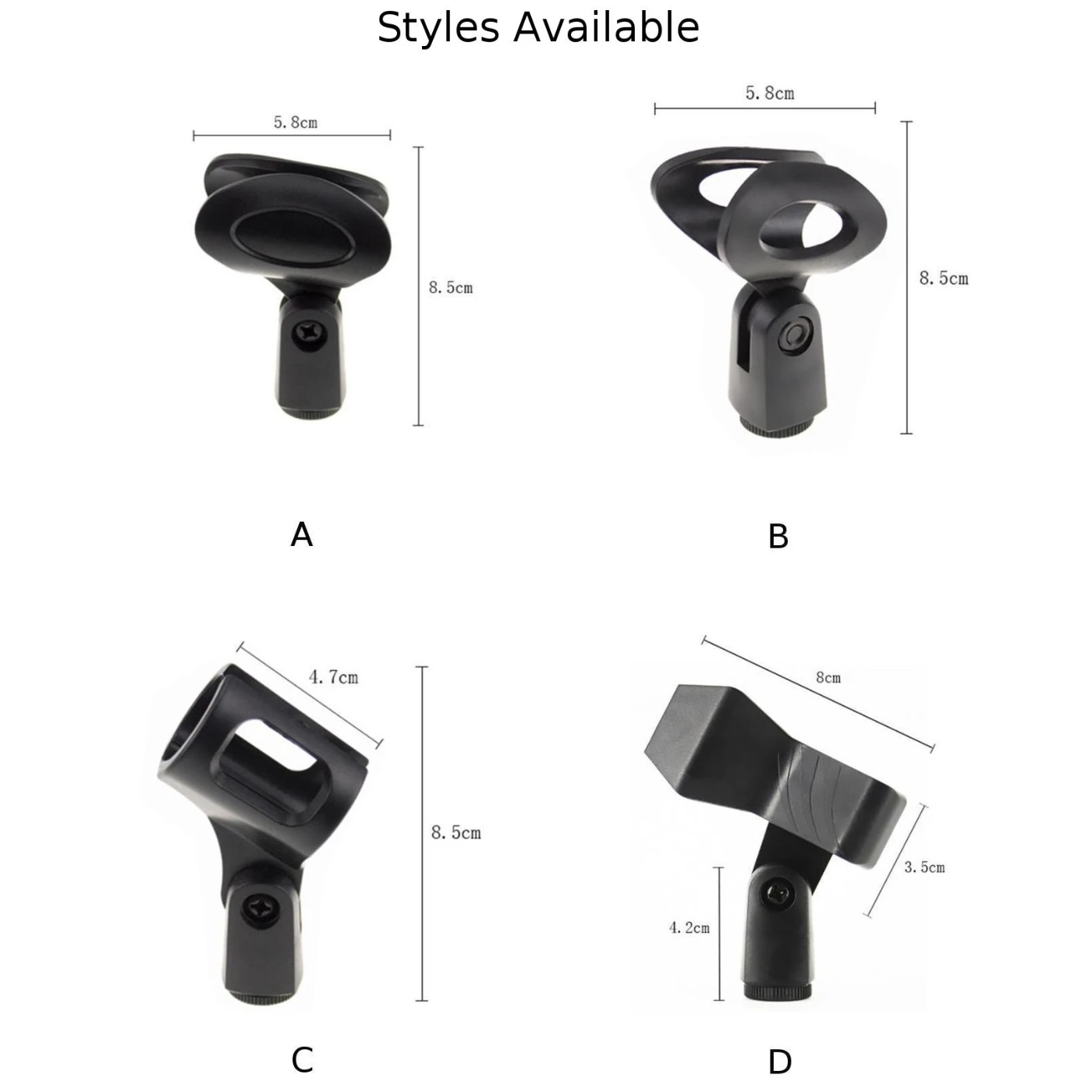 Universal Microphone Stand Accessory Clip Multifunctional Microphone Clip For Wireless/wired Microphone Microphone Accessories
Universal Microphone Stand Accessory Clip Multifunctional Microphone Clip For Wireless/wired Microphone Microphone Accessories