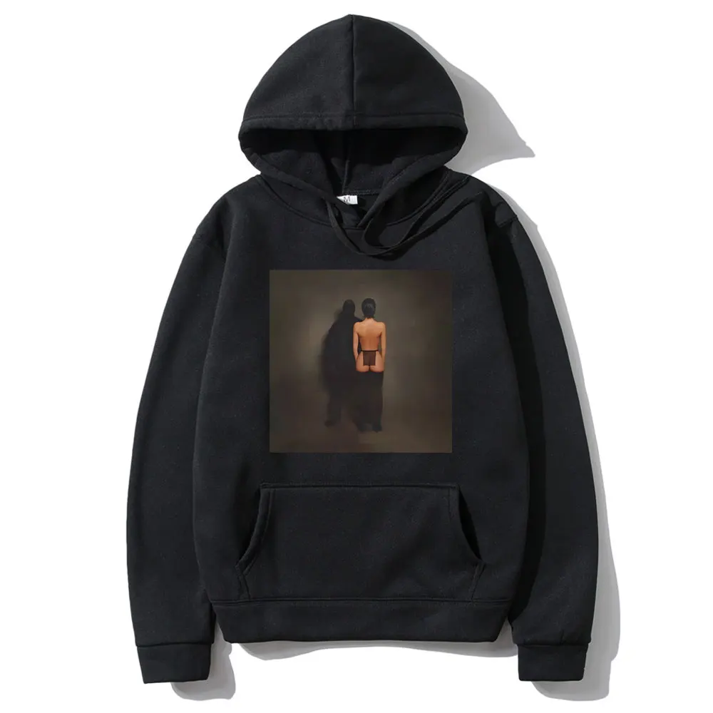 

Rapper Kanye West Streetwear Concert Fans Merch Hoodie Vultures 1 New Album Mugshot Sweatshirt Male Hip Hop Oversized Hoodies