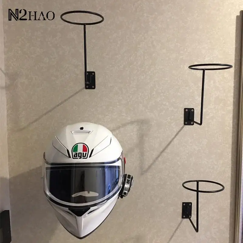 1pc Helmet Stand Organizer Hanger Wall Mounted Iron Motorcycle Helmet Stand Holder Hat Cap Storage Display Holder Rack
1pc Helmet Stand Organizer Hanger Wall Mounted Iron Motorcycle Helmet Stand Holder Hat Cap Storage Display Holder Rack