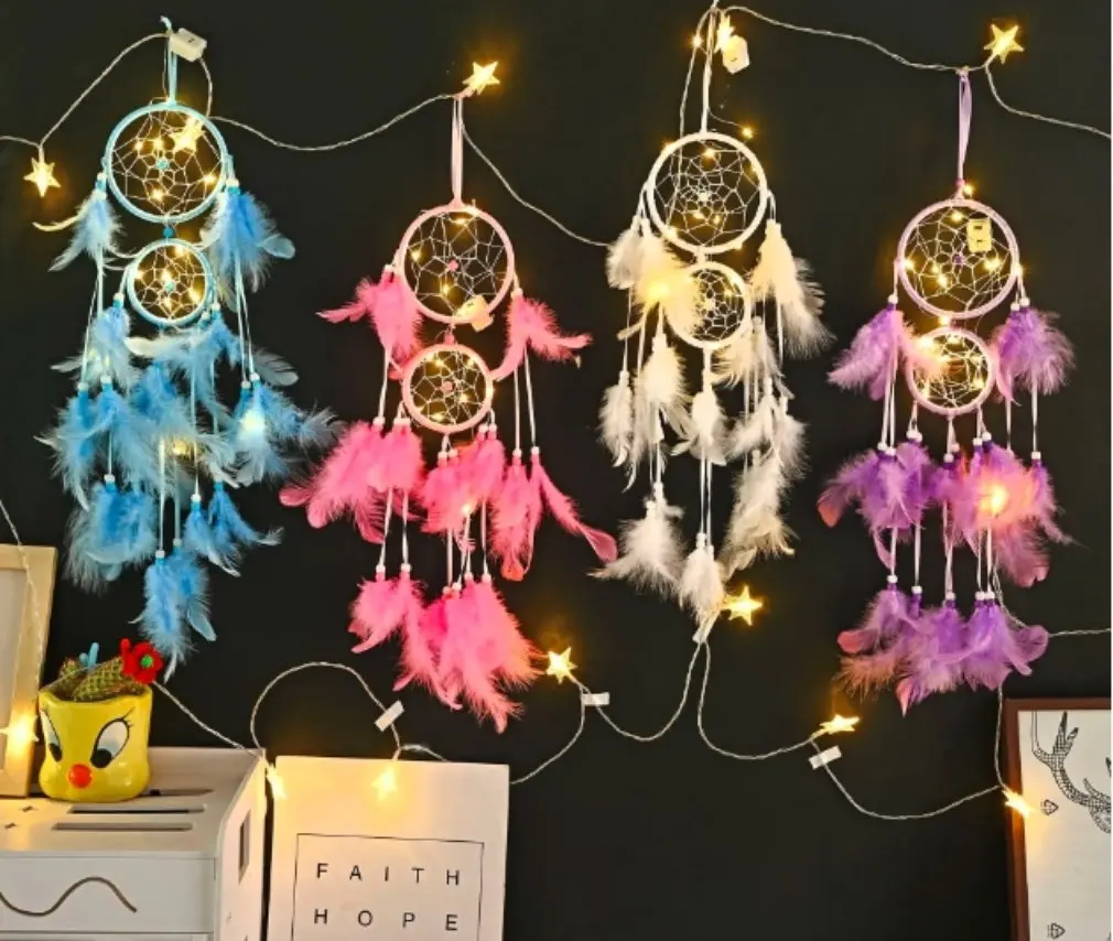 2023 New 1Pc 7Colors Dream Catcher Wind Chimes Home Hanging Craft Gift Dreamcatcher Ornament Car Hanging Bedroom Decoration
2023 New 1Pc 7Colors Dream Catcher Wind Chimes Home Hanging Craft Gift Dreamcatcher Ornament Car Hanging Bedroom Decoration