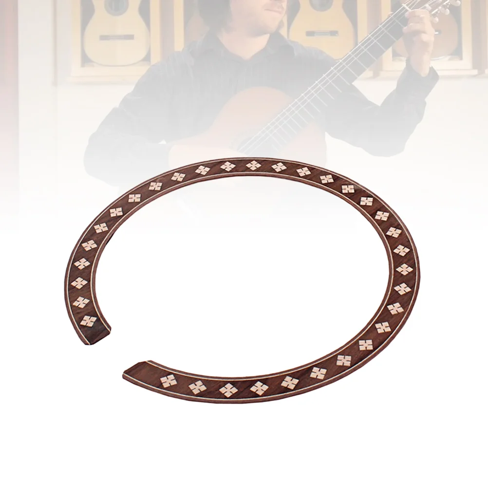 

Guitar Decals Snowflake Premium Folk Wood Curved Strips for Guitar Folk Decoration