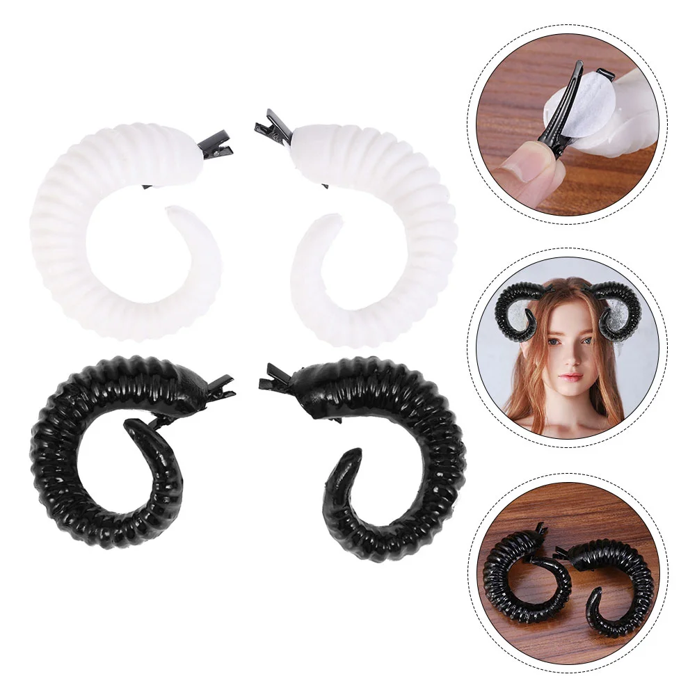 Lalafina Ram Horns 2 Pairs Sheep Horns Hair Clips Halloween Devil Horn Hairpins Gothic Ram Horn Hair Barrettes Halloween
Lalafina Ram Horns 2 Pairs Sheep Horns Hair Clips Halloween Devil Horn Hairpins Gothic Ram Horn Hair Barrettes Halloween