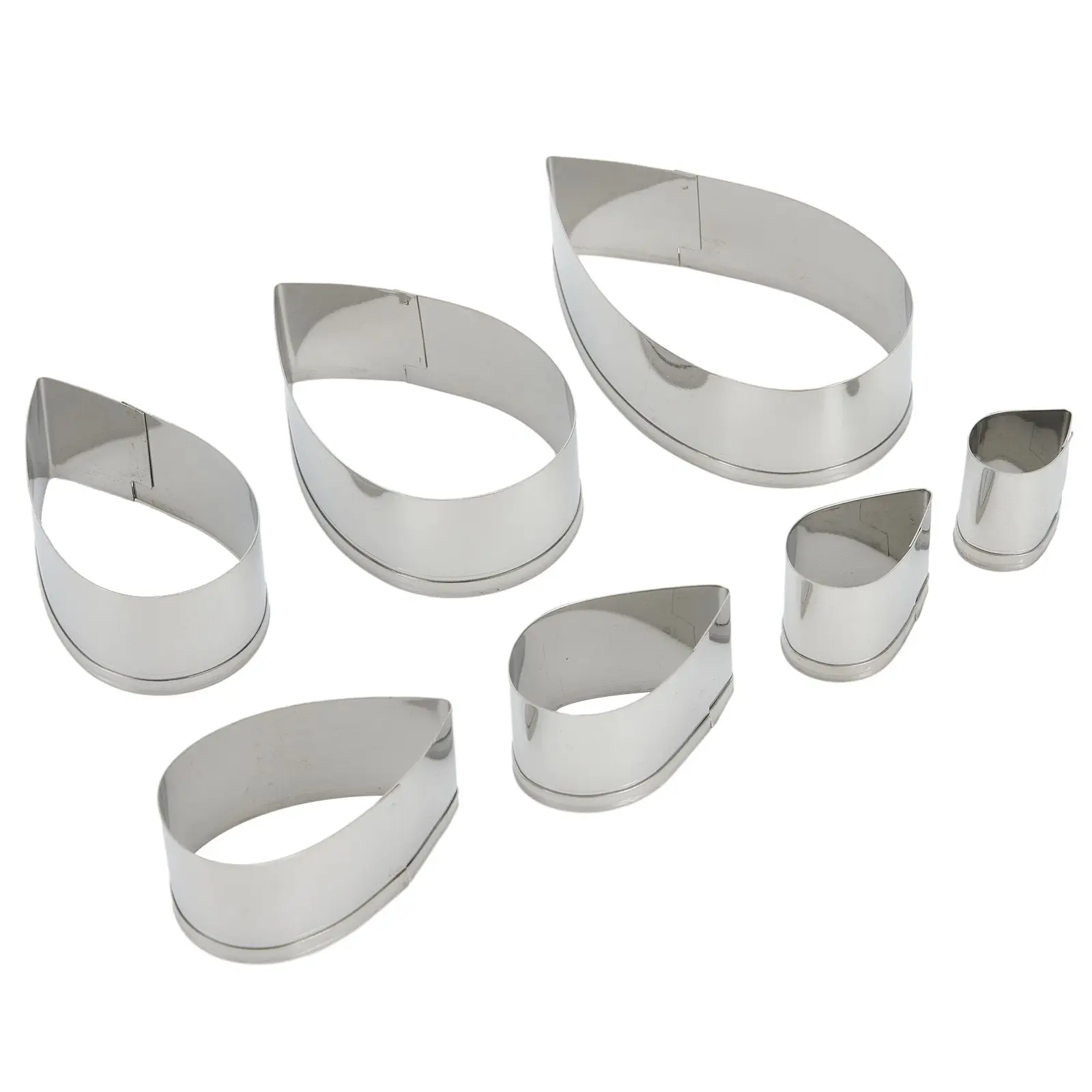 7Pcs/Set Cookie Cutters Cake Mold Stainless Steel Creative Water Drop Rose Petal Flower Leaves Pastry Mould Biscuit Candy Tools
7Pcs/Set Cookie Cutters Cake Mold Stainless Steel Creative Water Drop Rose Petal Flower Leaves Pastry Mould Biscuit Candy Tools