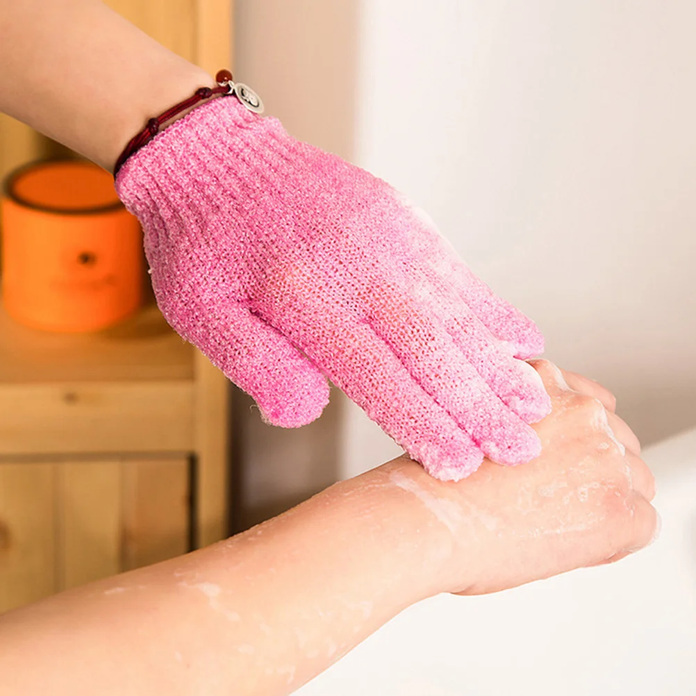 4 Pairs of Shower Exfoliating Bath Gloves Nylon Shower Gloves Body Scrub Exfoliator 
4 Pairs of Shower Exfoliating Bath Gloves Nylon Shower Gloves Body Scrub Exfoliator