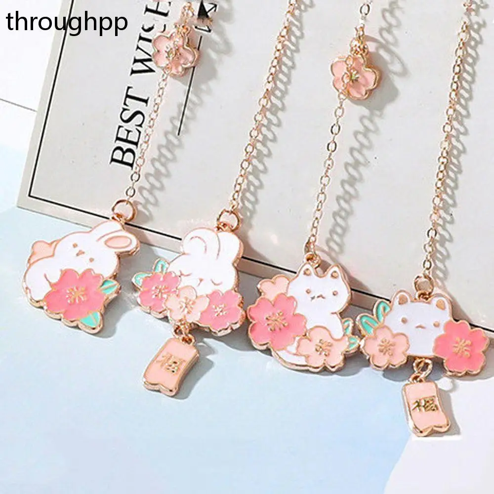 Romantic Sakura Book Tag Paper Clip Alloy Metal Bookmark Chain Office Stationery 
Romantic Sakura Book Tag Paper Clip Alloy Metal Bookmark Chain Office Stationery