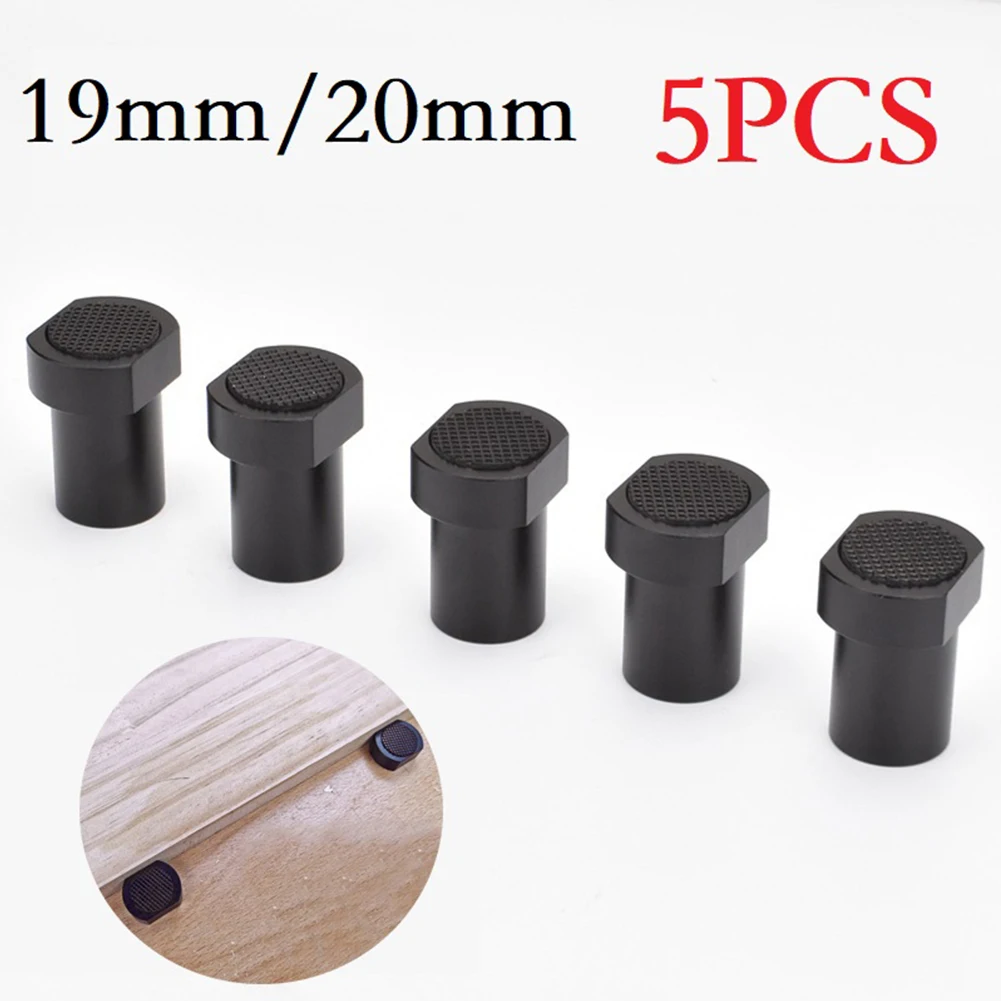 5pcs Aluminum Alloy Workbench Stopper 19/20mm Bench Dogs Peg Brake Stops Clamp Woodworking Bench Brake Limit Block Tools
5pcs Aluminum Alloy Workbench Stopper 19/20mm Bench Dogs Peg Brake Stops Clamp Woodworking Bench Brake Limit Block Tools
