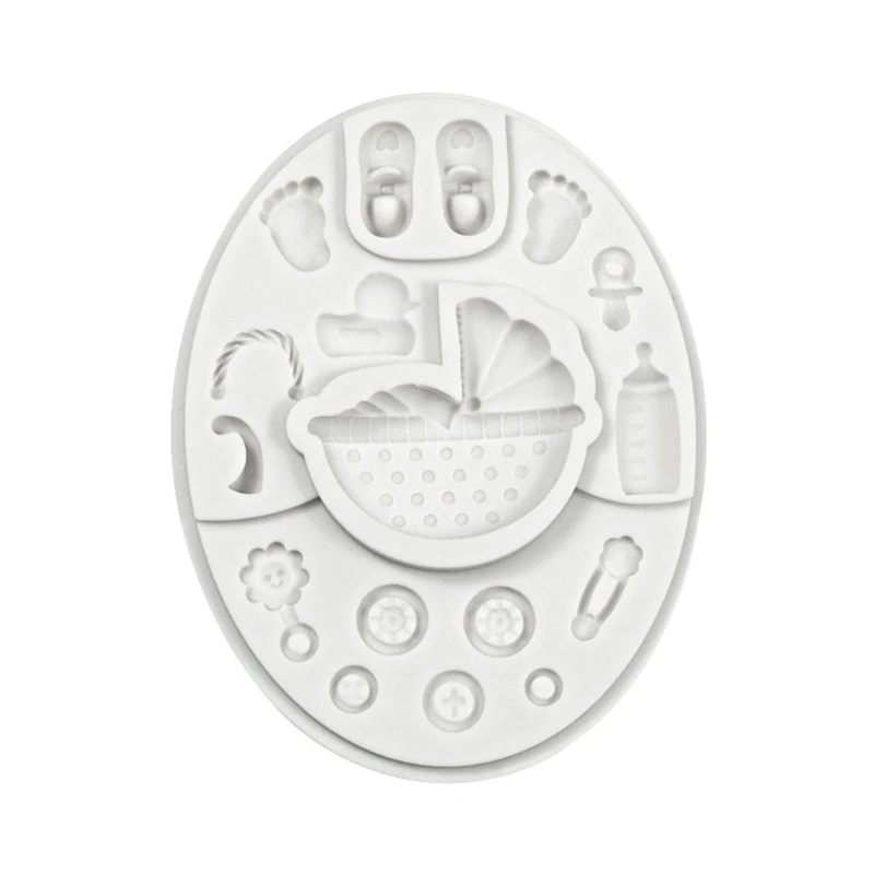 Baby Shower Chocolate Mold for Cupcake Toppers Desserts Fondant Mold DIY Craft
Baby Shower Chocolate Mold for Cupcake Toppers Desserts Fondant Mold DIY Craft